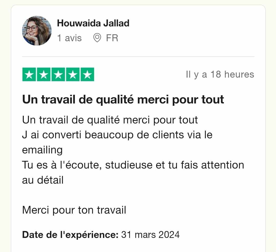 Témoignage client Steves Doupeux