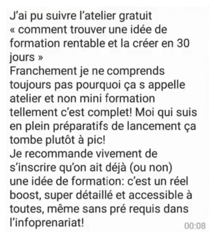 Trouver une idée de formation et la créer en 30 jours