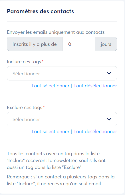 Paramétrer l'envoi d'emails sur systeme.io